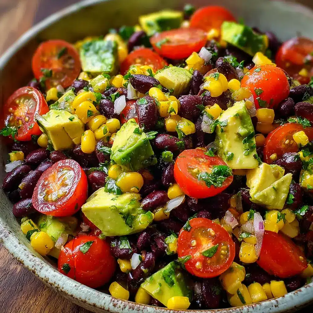 Black Bean, Avocado, Corn & Tomato Salad