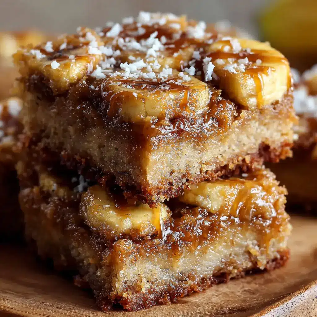Ooey Gooey Banana Bars