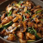 Panda Express Mushroom Chicken (Copycat Style)