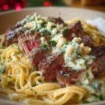 Olive Garden Steak Gorgonzola Alfredo 🍝