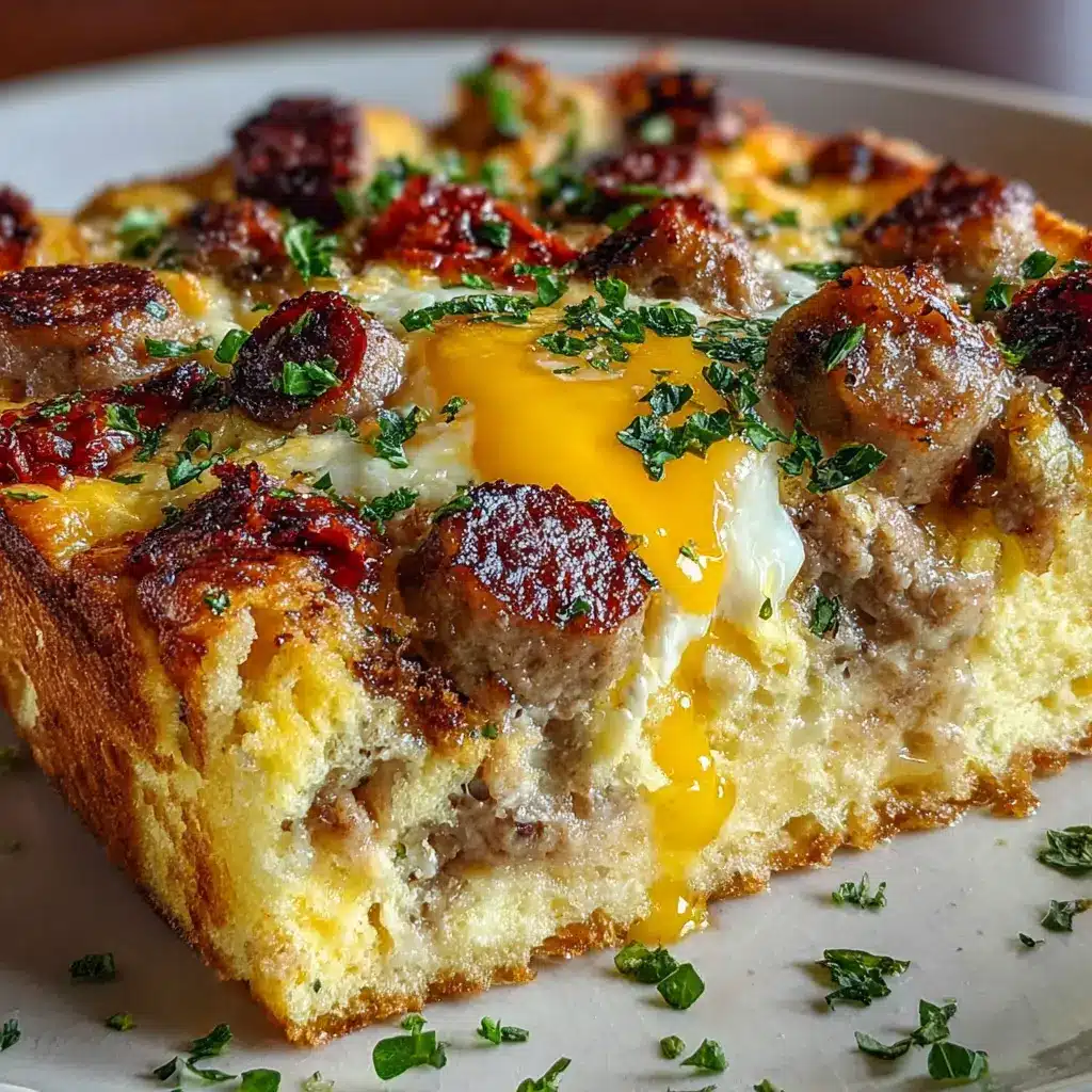 Pancake Sausage Breakfast Bake
