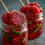 Crimson Crunch Pickled Heat Pops