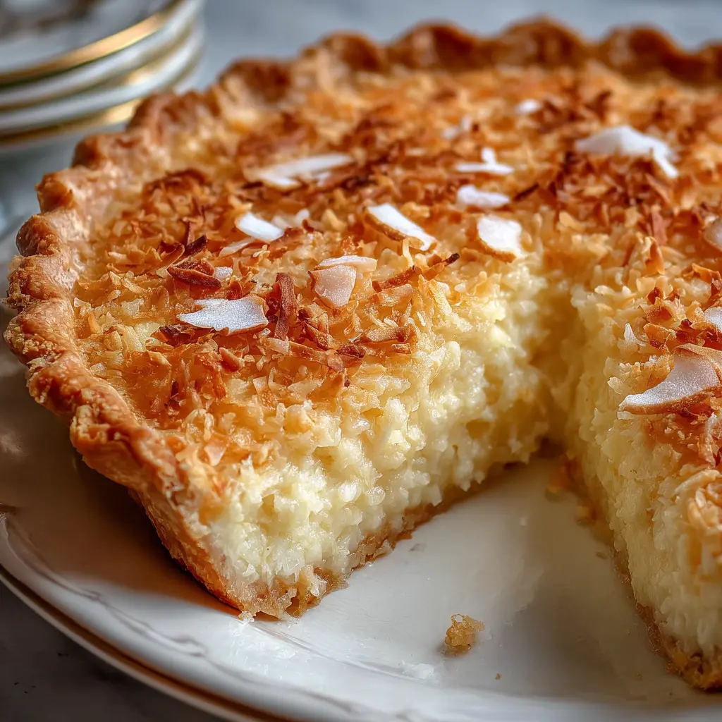 French Coconut Pie