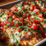 Bruschetta Chicken Bake