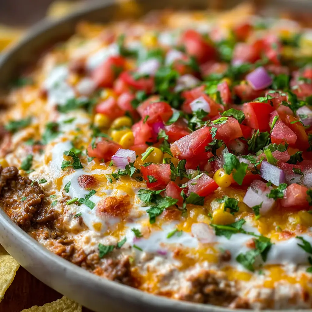 Crowd-Favorite Creamy Taco Dip