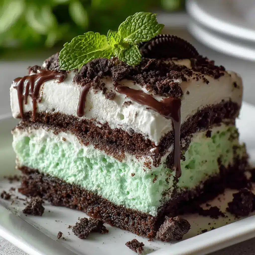 Mint Oreo Dessert