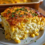 Cheesy Cream Cheese Corn Casserole