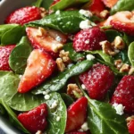 Strawberry Spinach Salad