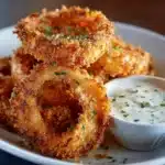 Ruth’s Chris Steakhouse Onion Rings with Horseradish Dip