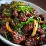 Beef with Chinese Onions