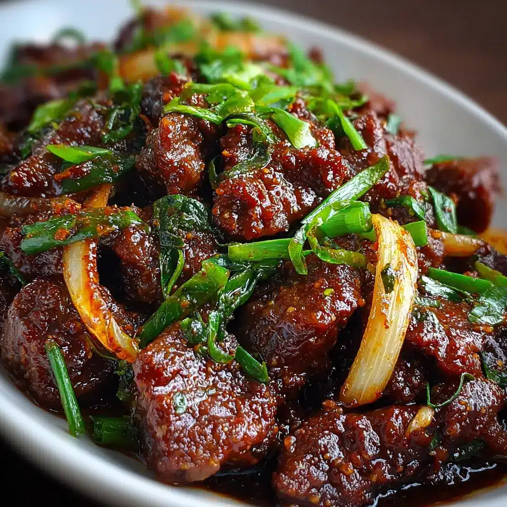 Beef with Chinese Onions