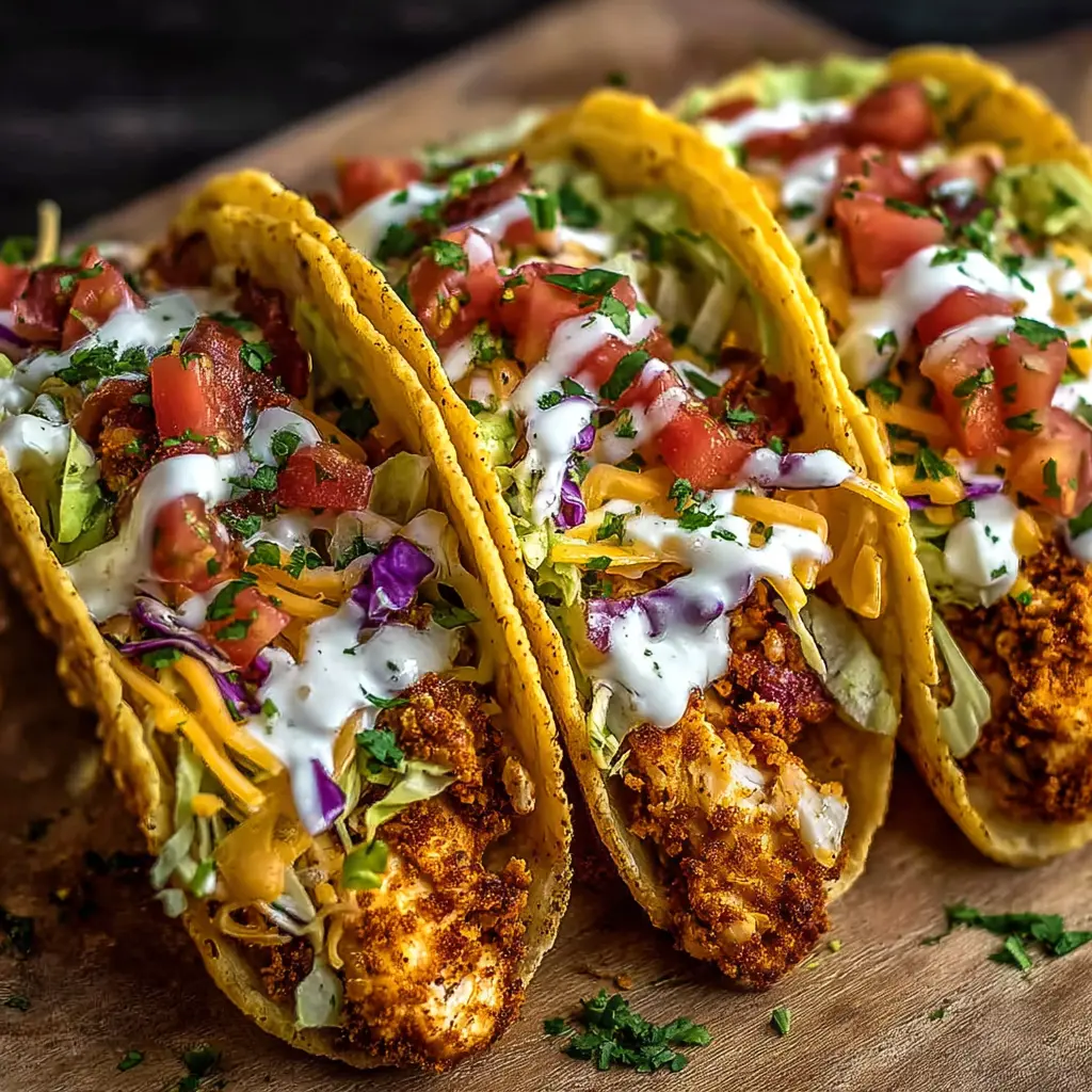 CRACK CHICKEN TACOS