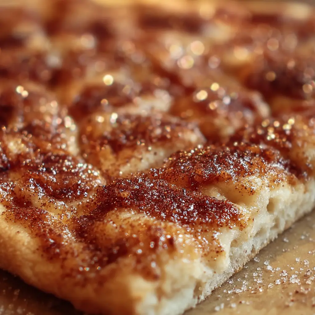 Cinnamon Sugar Pizza
