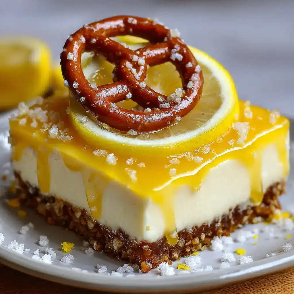 Lemon Pretzel Dessert