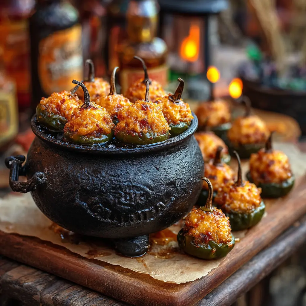 Witch Cauldron Poppers