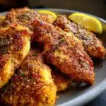 Crispy Lemon Pepper Chicken