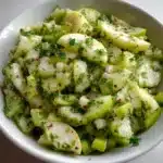Cucumber Celery Salad with Apple