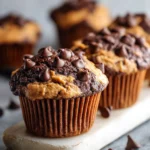 The BEST Chocolate Peanut Butter Muffins