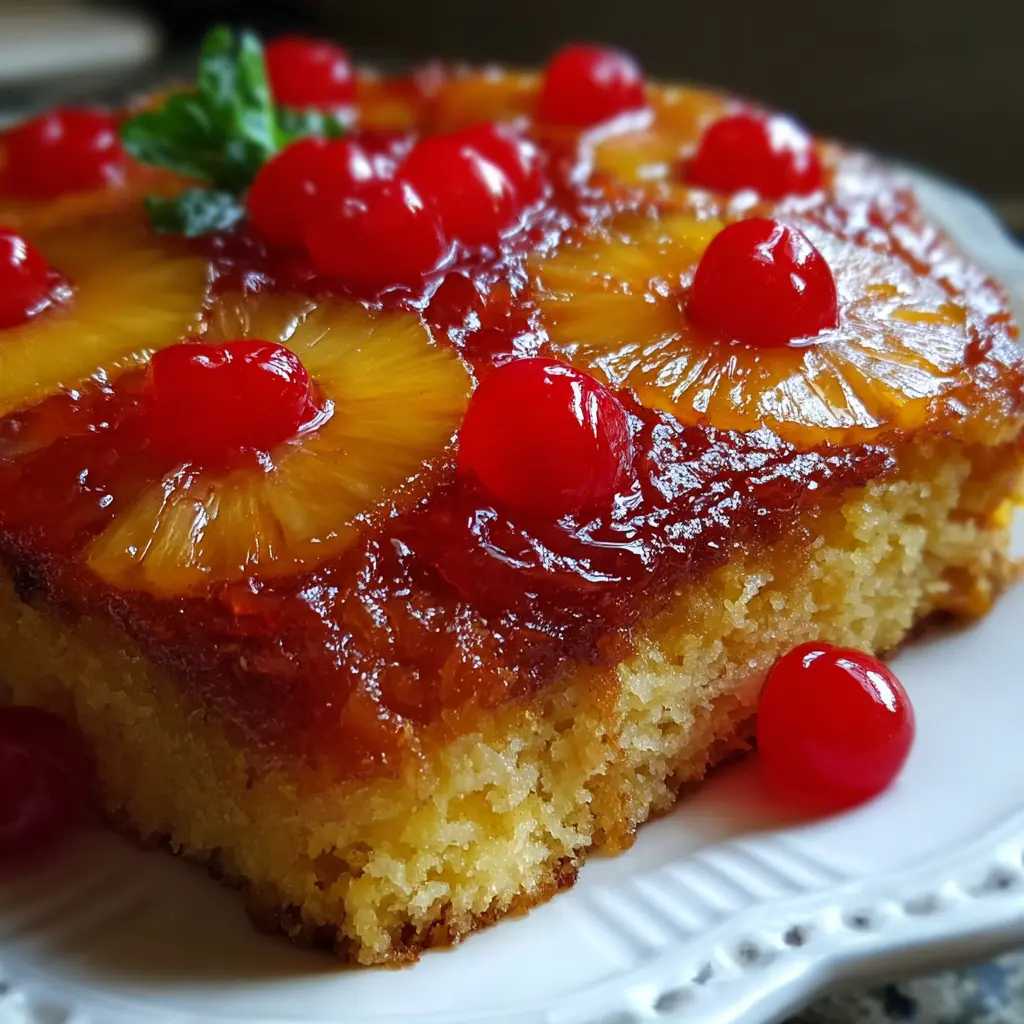 Easy Pineapple Upside Down Cake