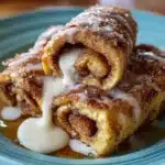 Cinnamon Roll French Toast Roll-Ups