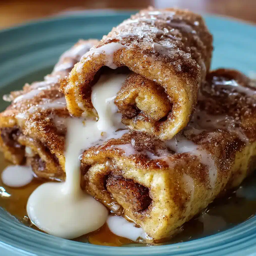 Cinnamon Roll French Toast Roll-Ups