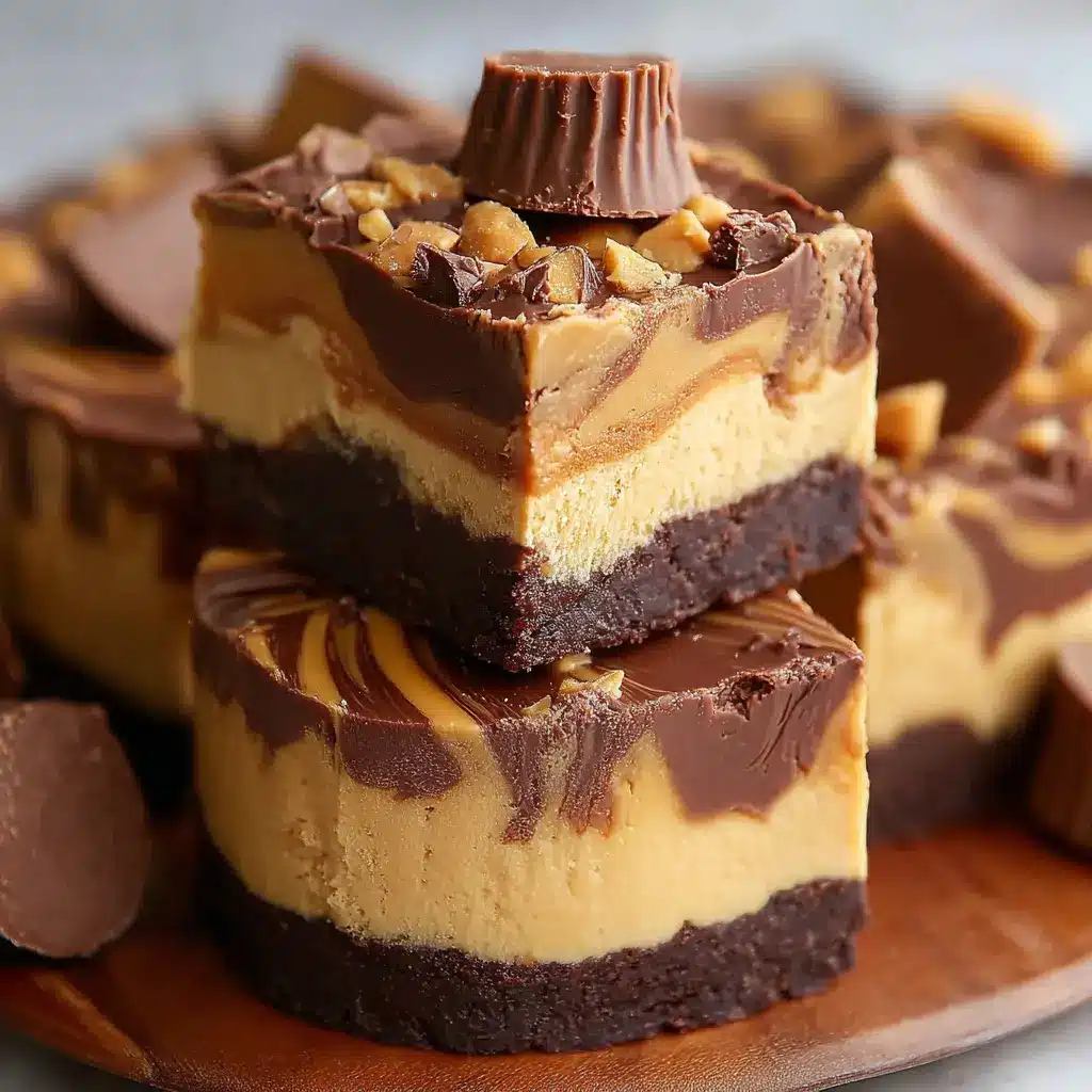 Peanut Butter Cup Cheesecake Fudge