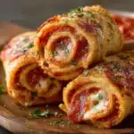 Pepperoni Pizza Roll-Ups