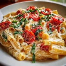Tomato Basil Pasta: Easy Recipe with Light Ricotta Cream Sauce