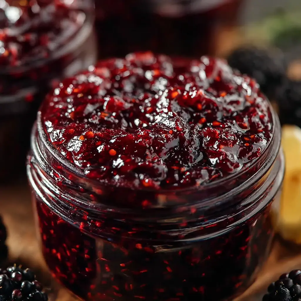 Blackberry–Cayenne Pepper Jam