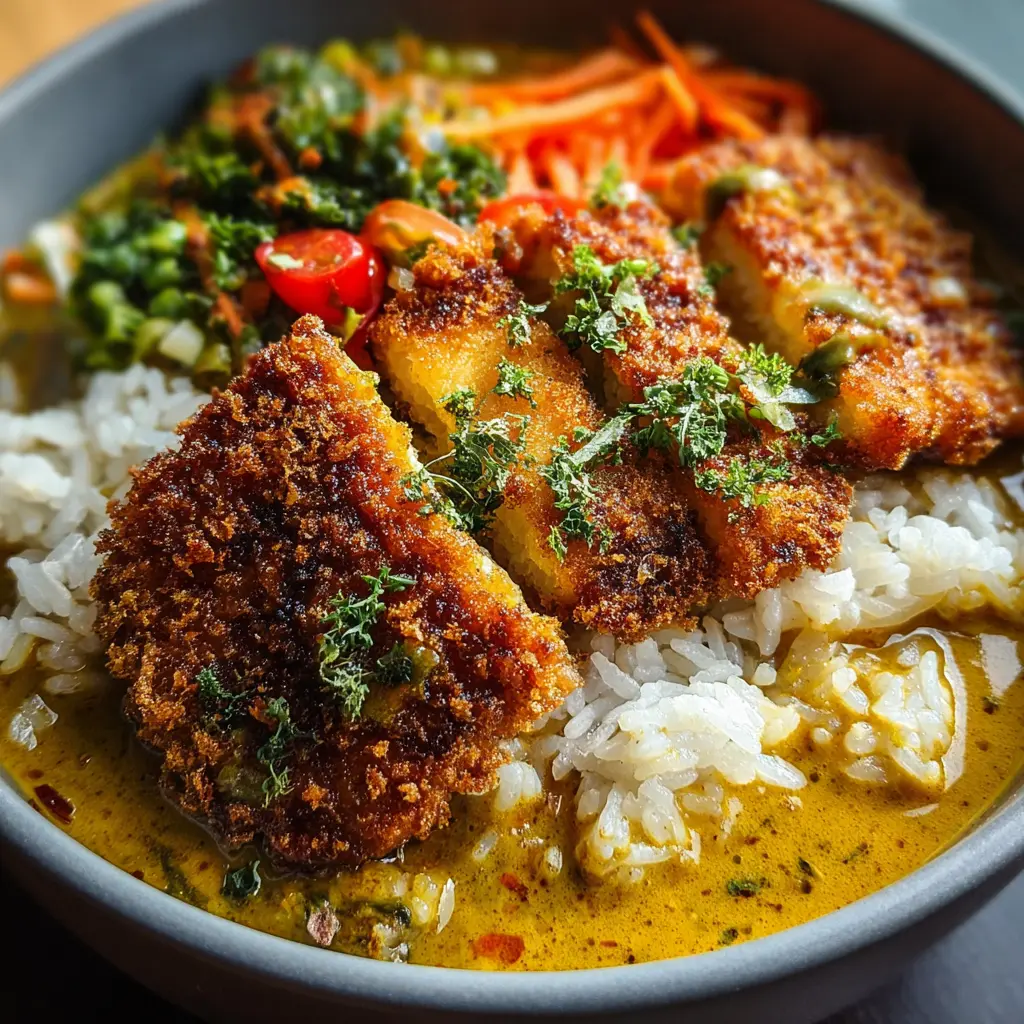 Vegan Tofu Katsu Curry