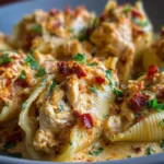 Creamy Cajun Chicken Stuffed Shells