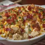 Chicken Turkey Bacon Ranch Casserole
