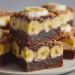 Banana Pudding Brownies