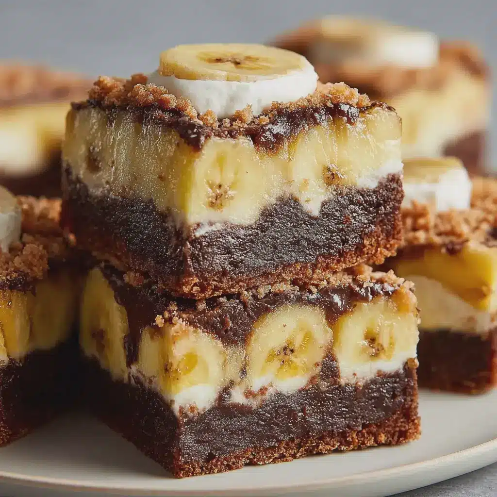 Banana Pudding Brownies