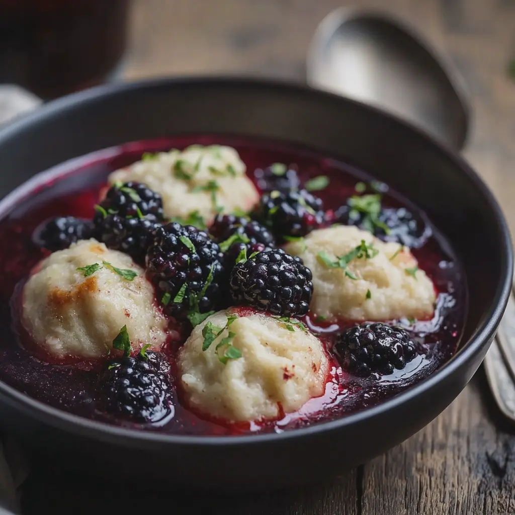 Blackberries and Dumplings
