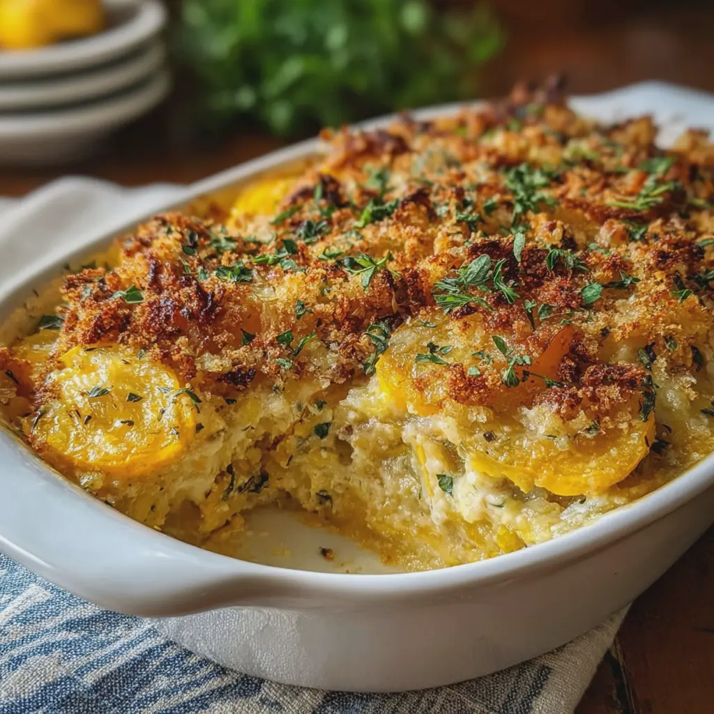 Southern Squash Casserole