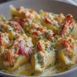 Creamy Lobster Stuffed Shells