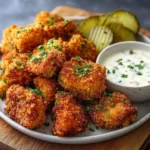 Fried Pickle Ranch Chicken Bites