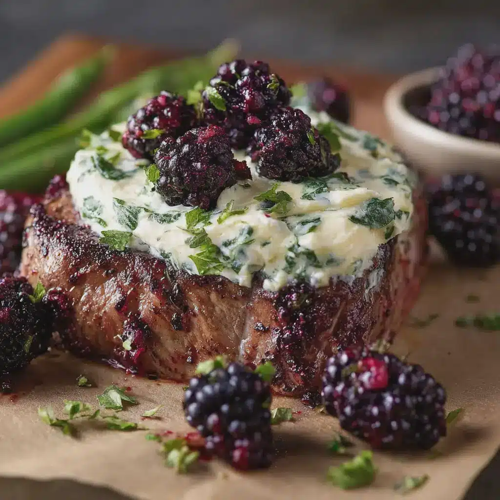 Blackberry Jalapeño Steakhouse Butter