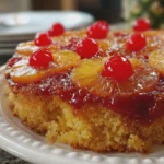 Pineapple Upside Down Dump Cake