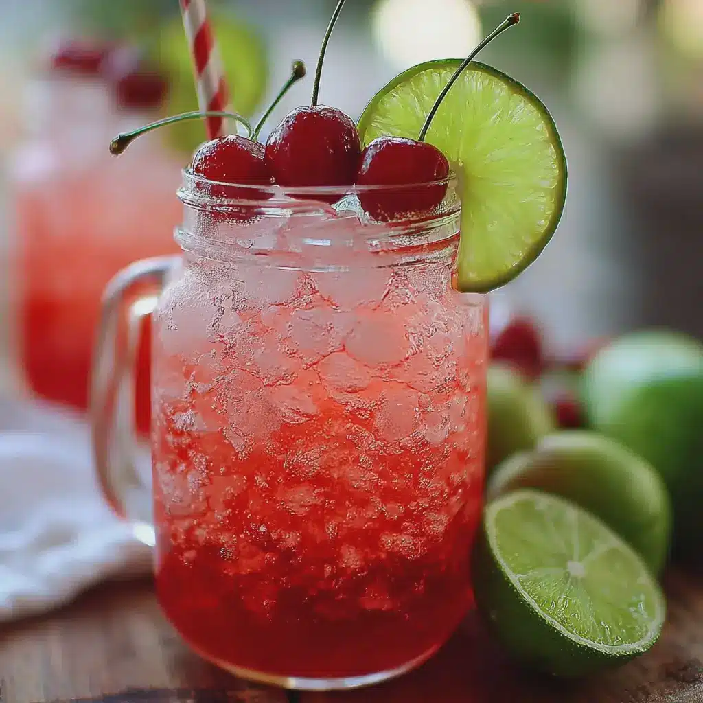 Homemade Cherry Limeade