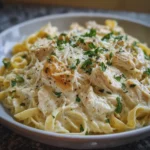 Crockpot Chicken Alfredo