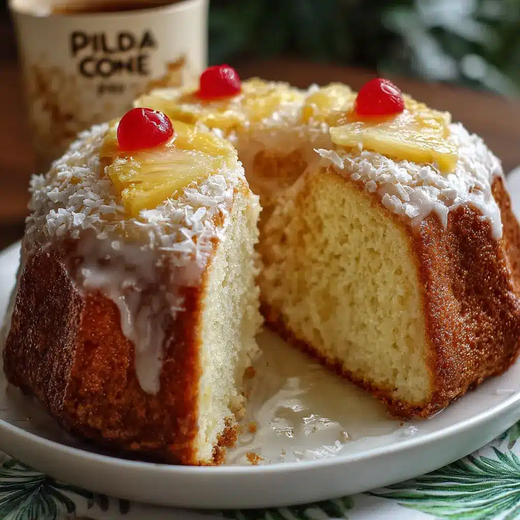Piña Colada Pound Cake