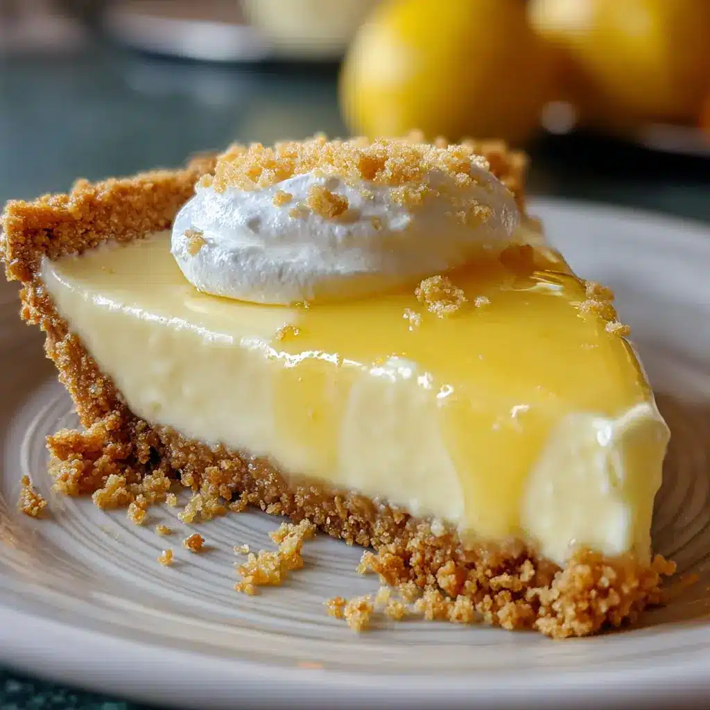 Condensed Milk Lemon Pie