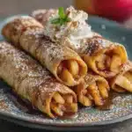 Air Fryer Apple Pie Taquitos