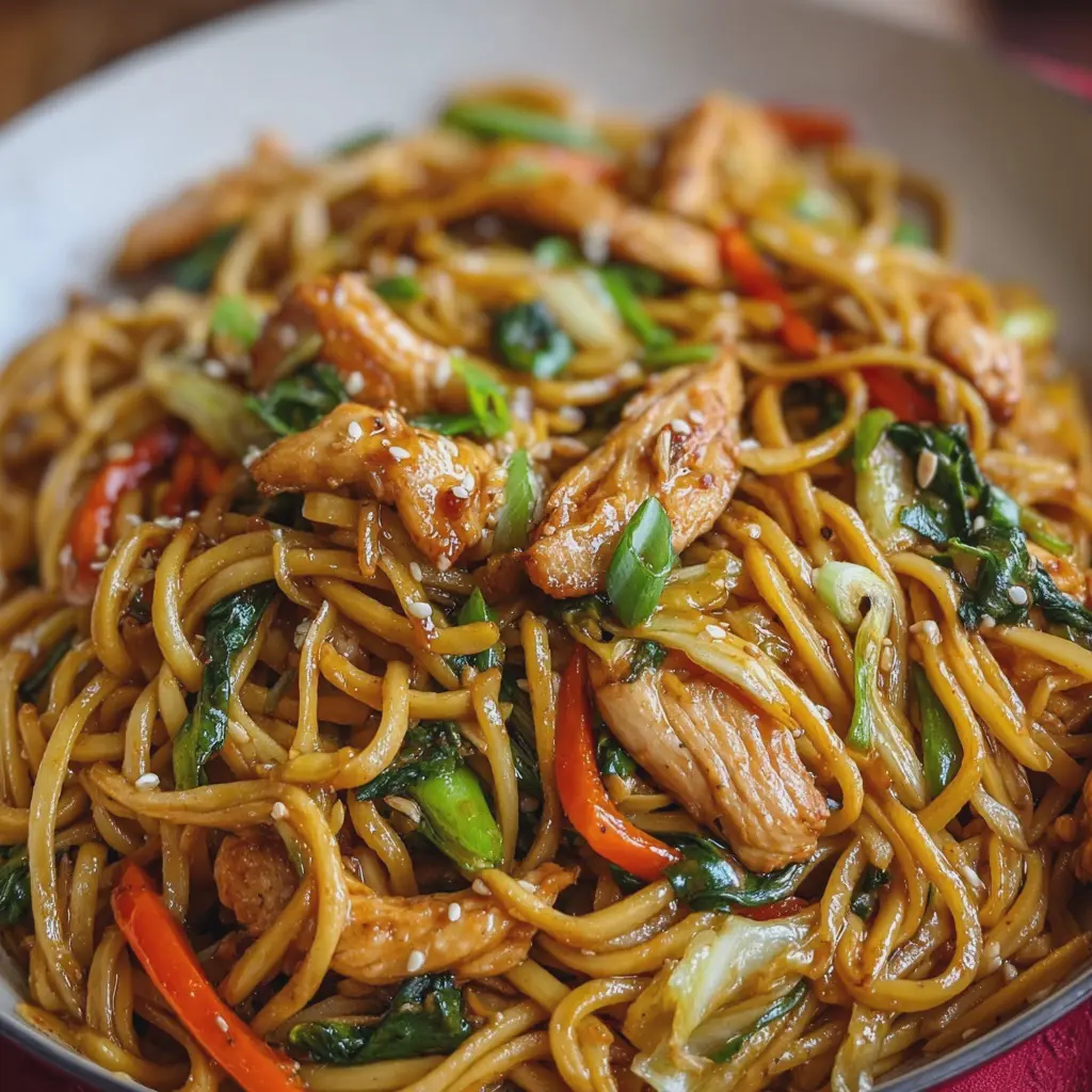 Easy Chicken Lo Mein (Better Than Takeout!)