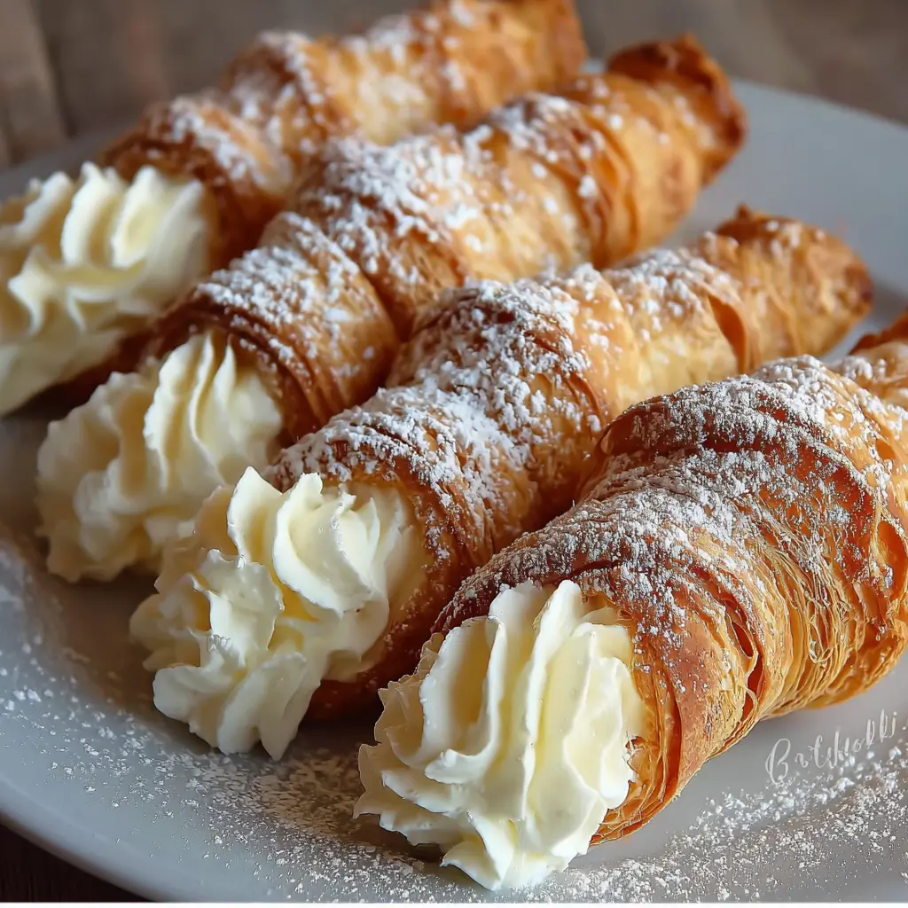 Cream horns (Rurki z kremem)