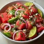 Mexican Watermelon Salad
