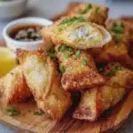 Crab Rangoon Egg Rolls