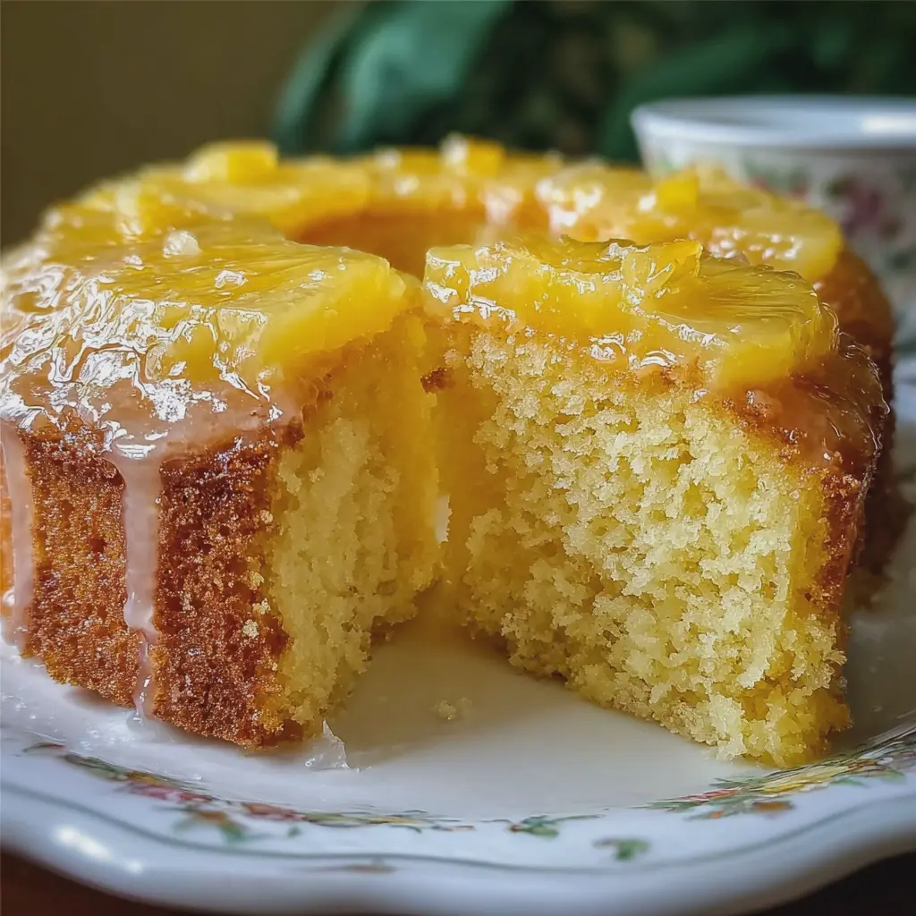Pineapple Juice Cake